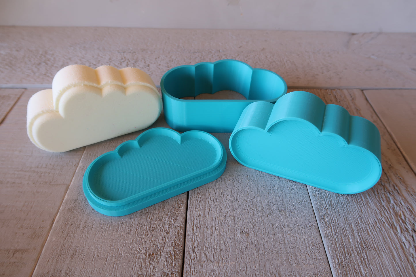 Cloud Bath Bomb Mold