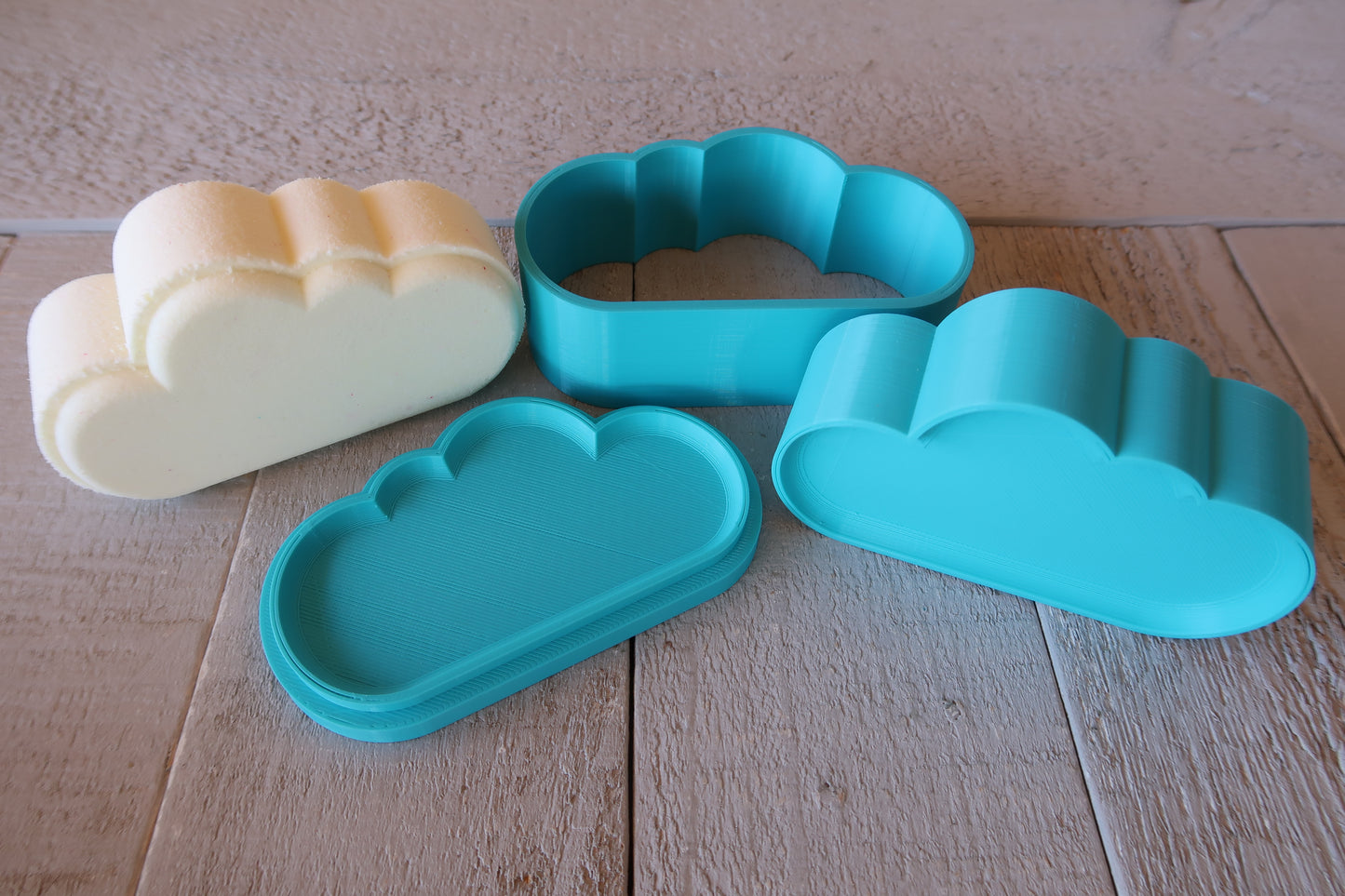 Cloud Bath Bomb Mold