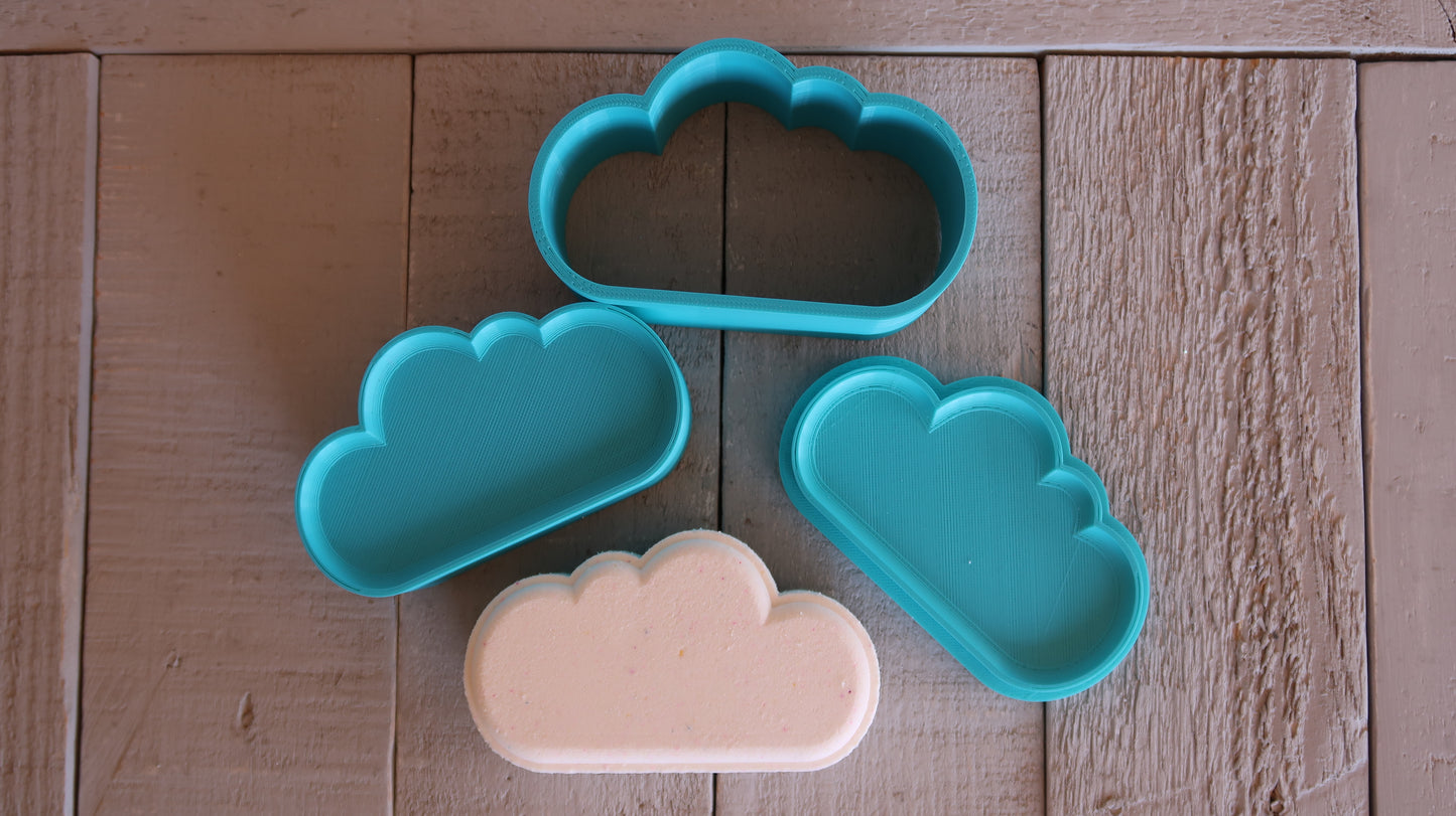 Cloud Bath Bomb Mold