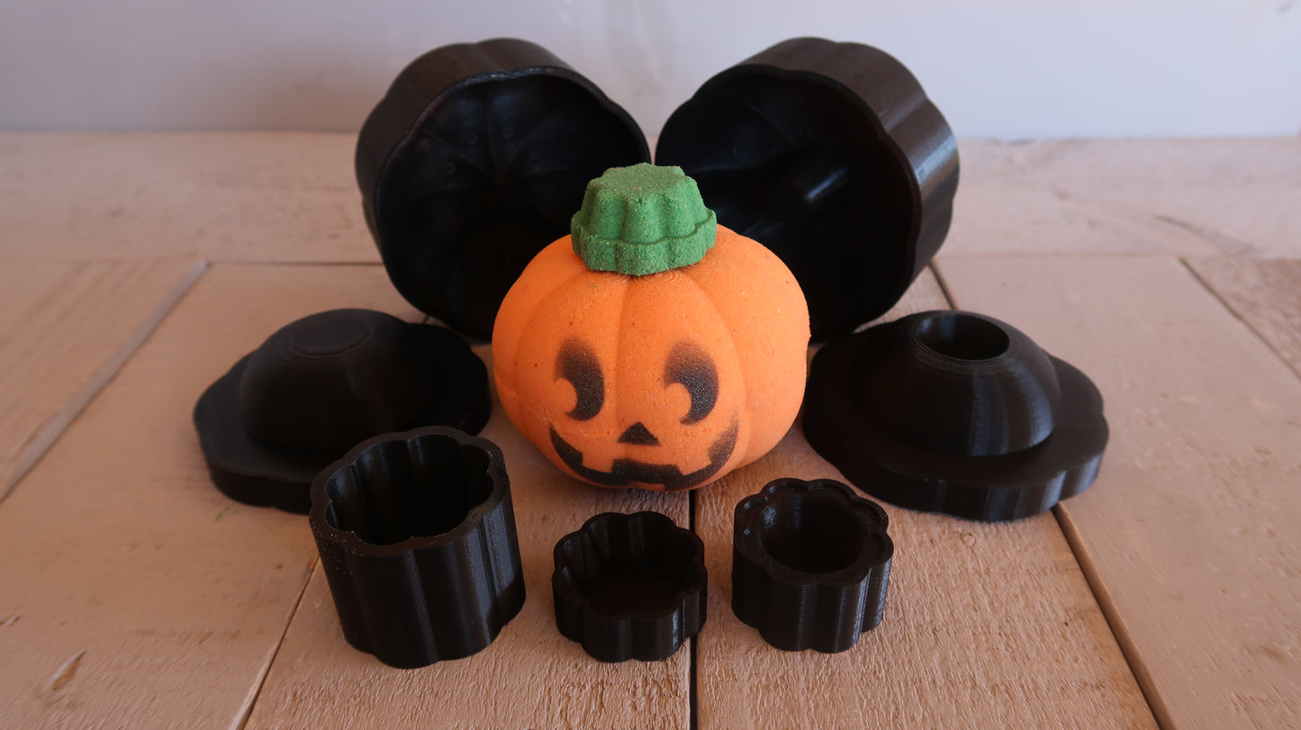 Hollow Pumpkin Bath Bomb Mold