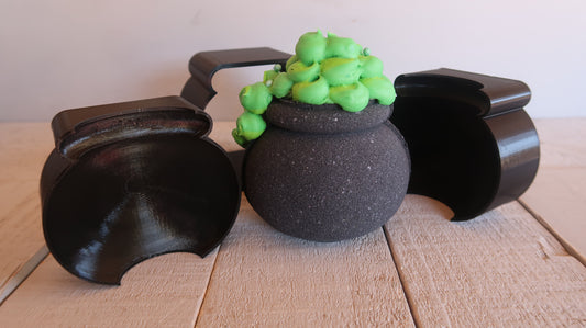 3D Cauldron Bath Bomb Mold