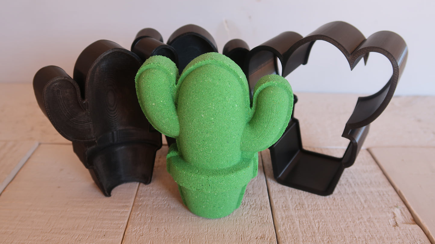 Cactus Bath Bomb Mold