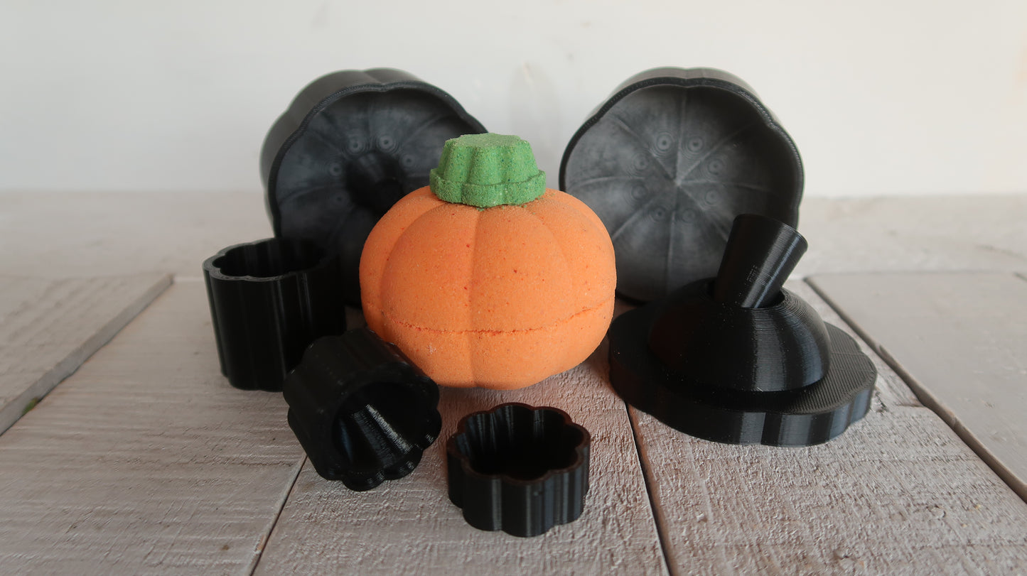 Hollow Pumpkin Bath Bomb Mold