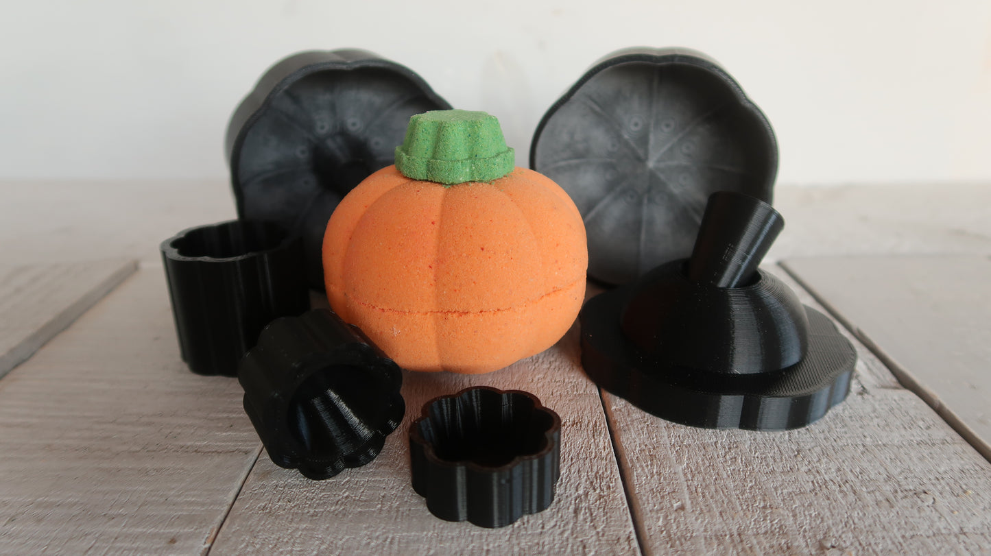 Hollow Pumpkin Bath Bomb Mold