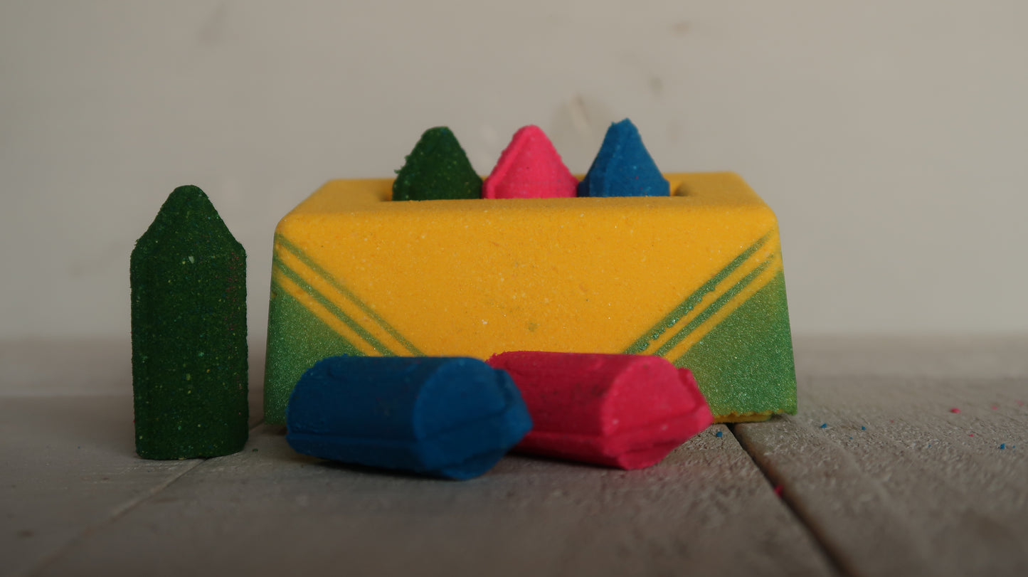 Crayon Box Bath Bomb Mold