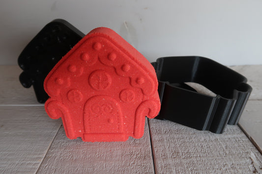 Ginger House Bath Bomb Mold