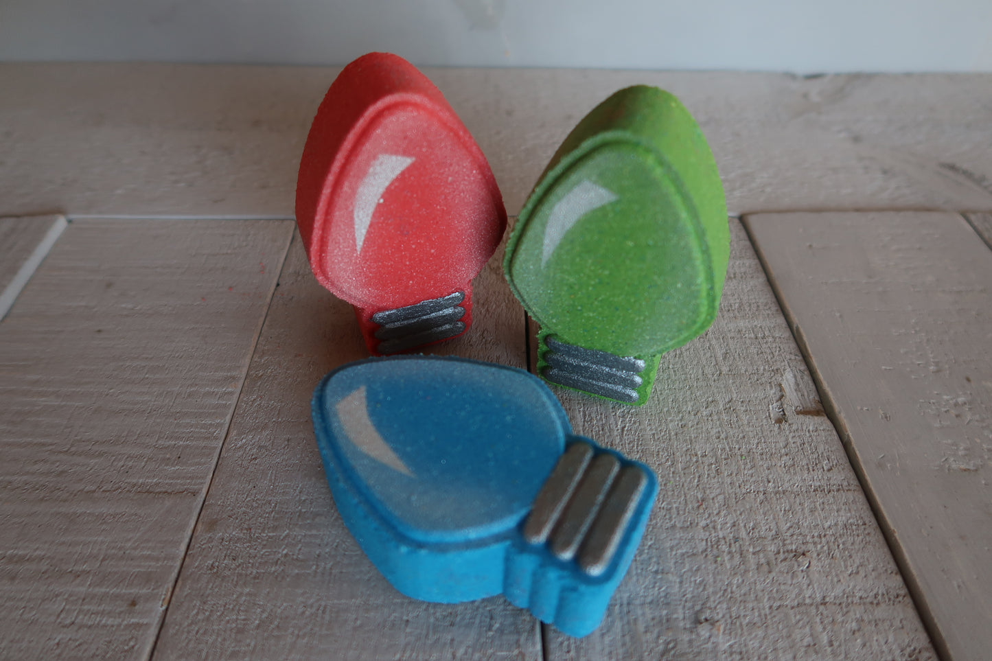 Christmas Light Bulb Bath Bomb Mold