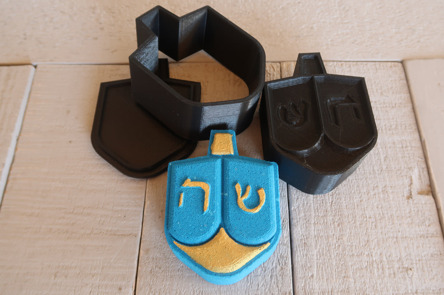 Dreidel Bath Bomb Mold