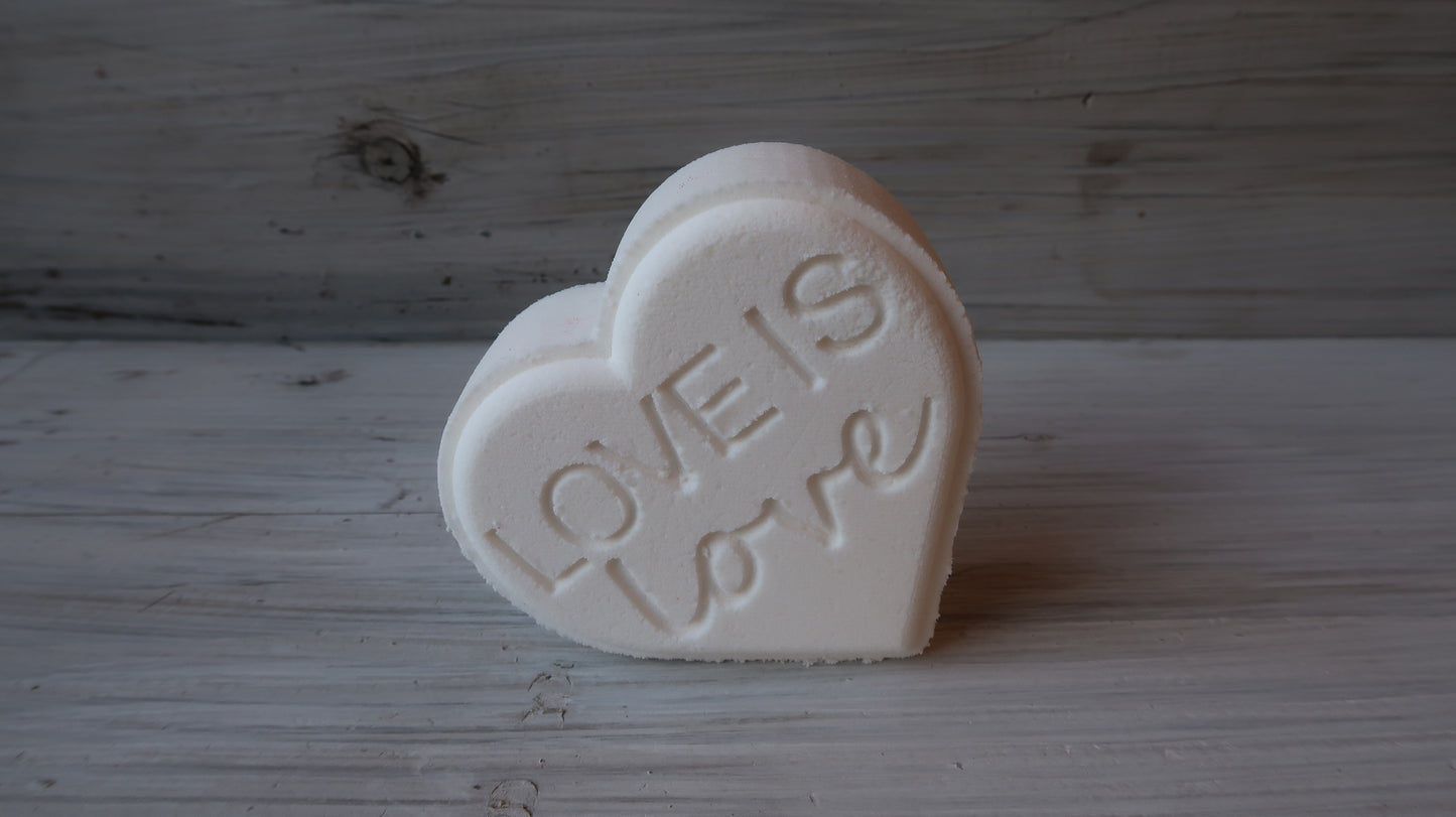 Love is Love Bath Bomb Mold