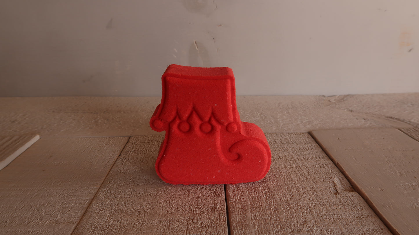 Elf Shoe Bath Bomb Mold