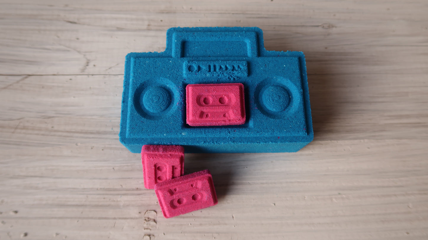 Stereo/Cassette Tape Bath Bomb Mold