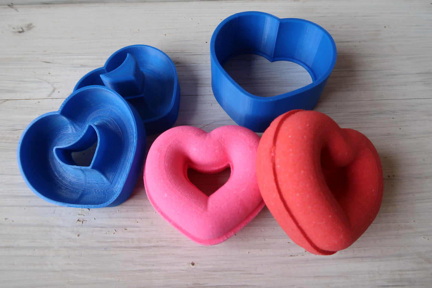 Heart Donut Bath Bomb Mold