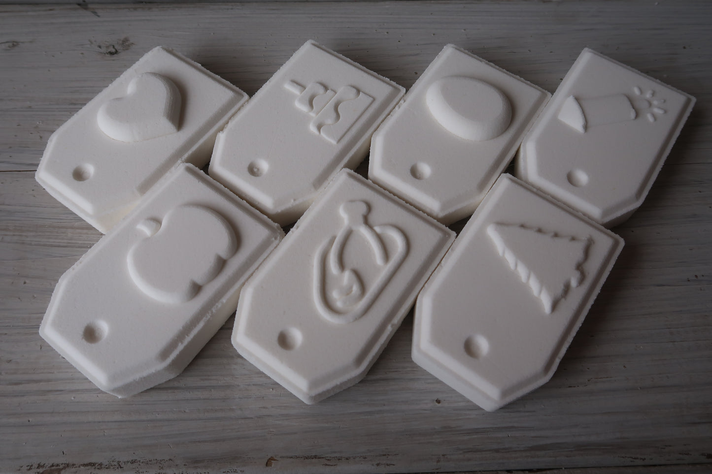 Holiday Gift Tags Bath Bomb Mold Set