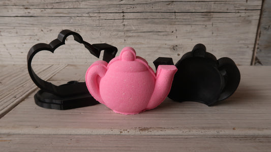 Half Tea Pot Bath Bomb Mold