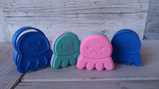 Octopus Bath Bomb Mold