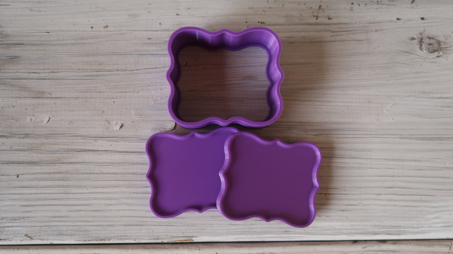 Fancy Frame Bath Bomb Mold