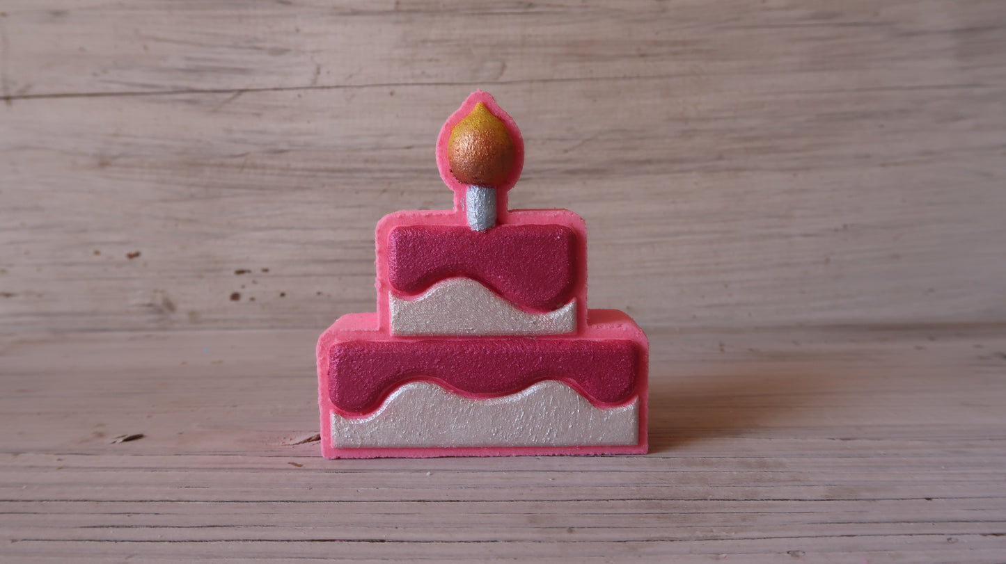 Birthday Cake Bath Bomb Mold