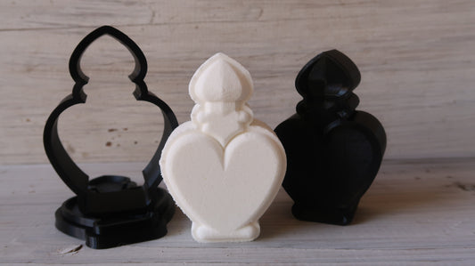 Heart Bottle Bath Bomb Mold