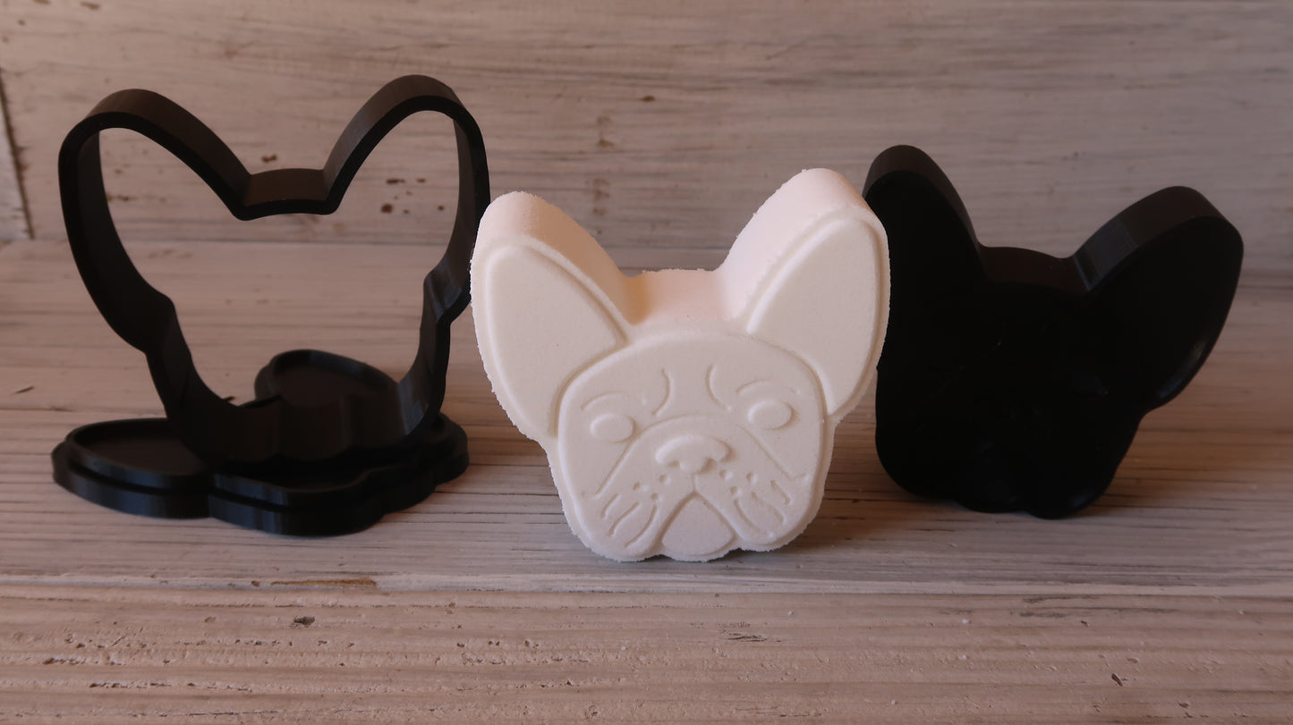 Frenchie Bath Bomb Mold