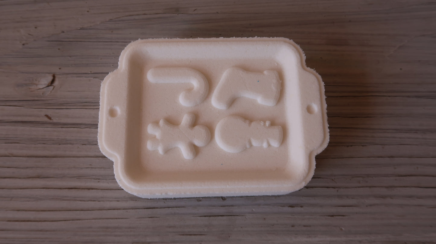 Christmas Cookie Sheet Bath Bomb Mold