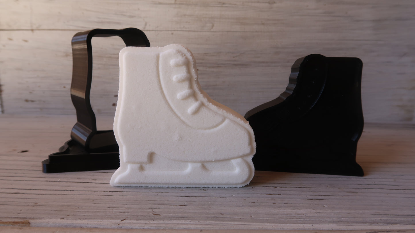 Ice Skate Bath Bomb Mold