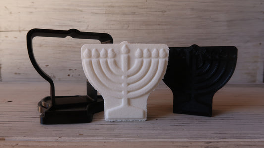 Menorah Bath Bomb Mold