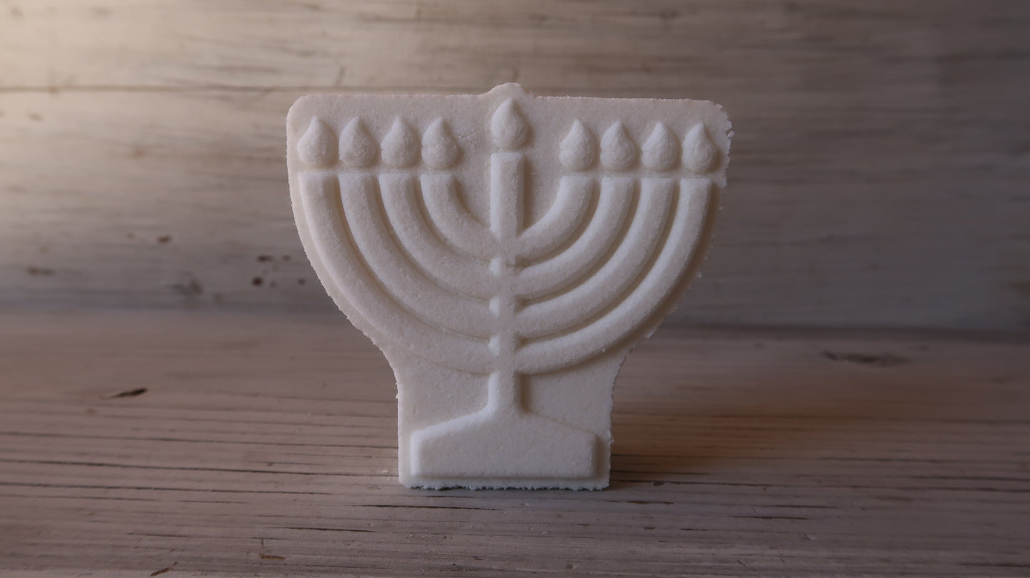 Menorah Bath Bomb Mold