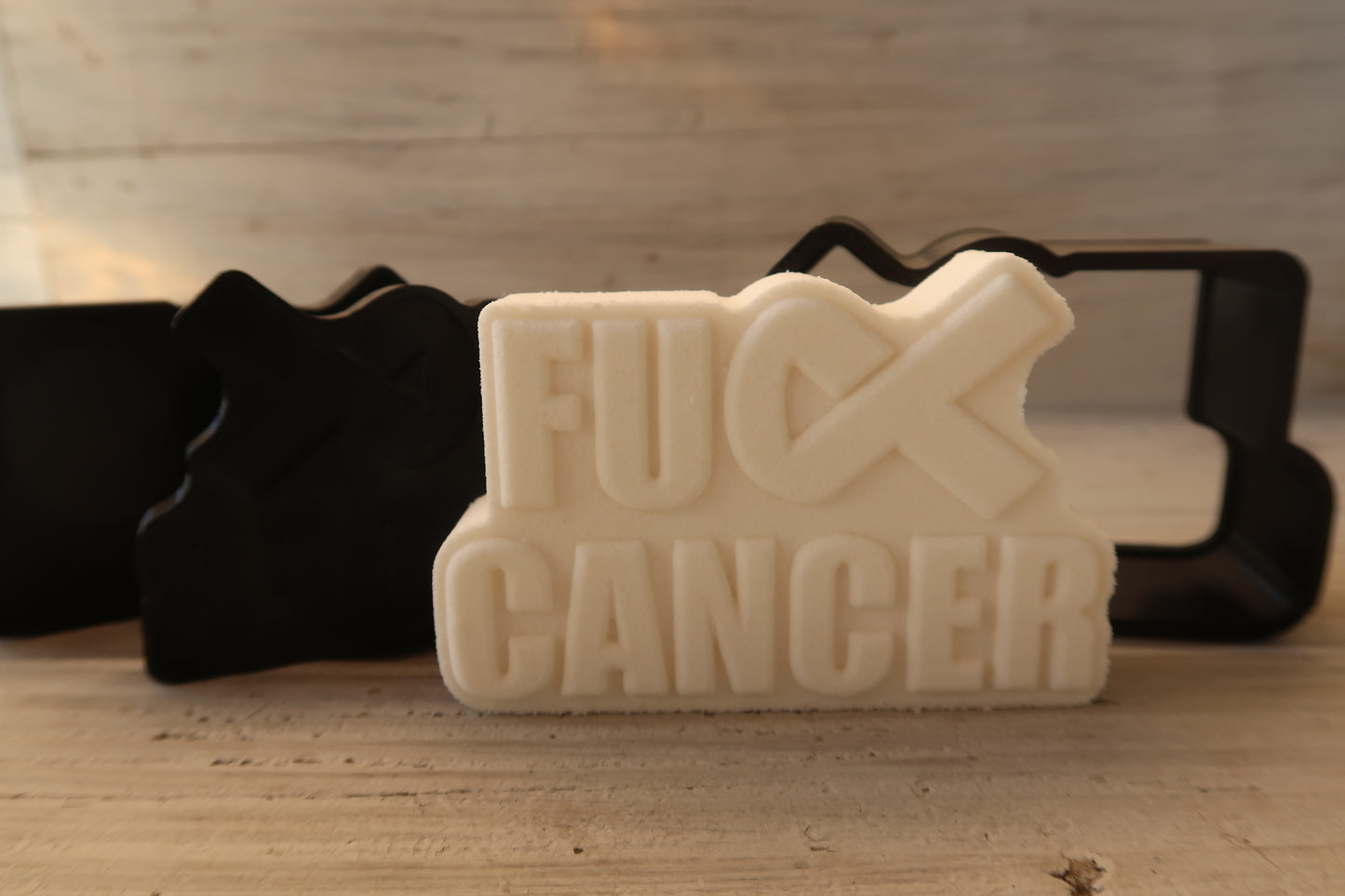 Fuck Cancer Bath Bomb Mold