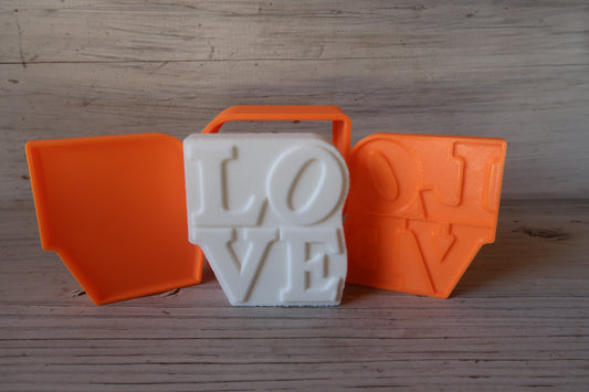 LOVE Bath Bomb Mold