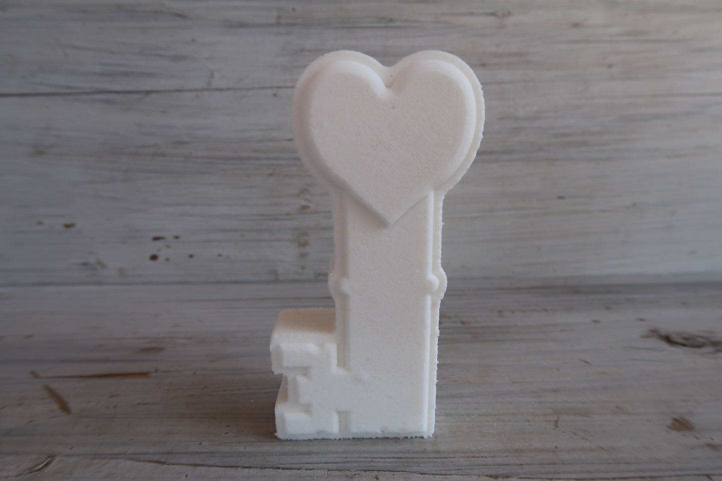 Heart Key Bath Bomb Mold