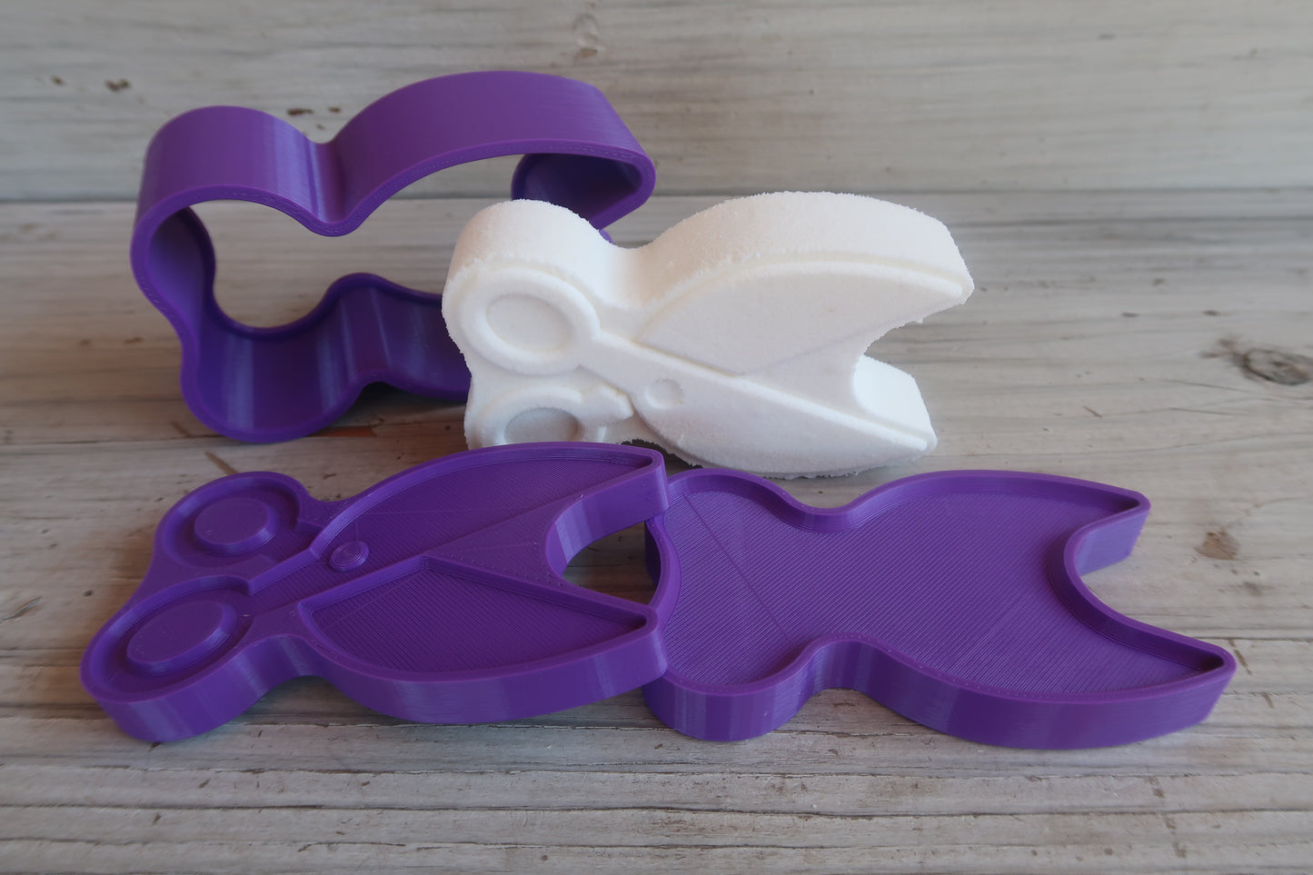 Scissors Bath Bomb Mold