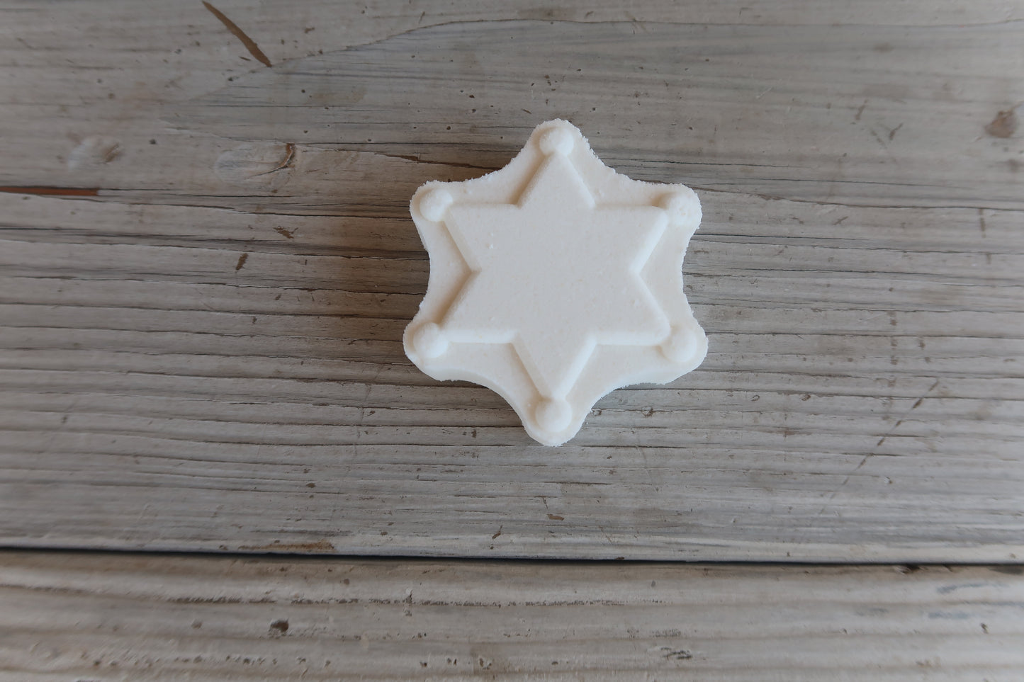 Sheriff Star Bath Bomb Mold