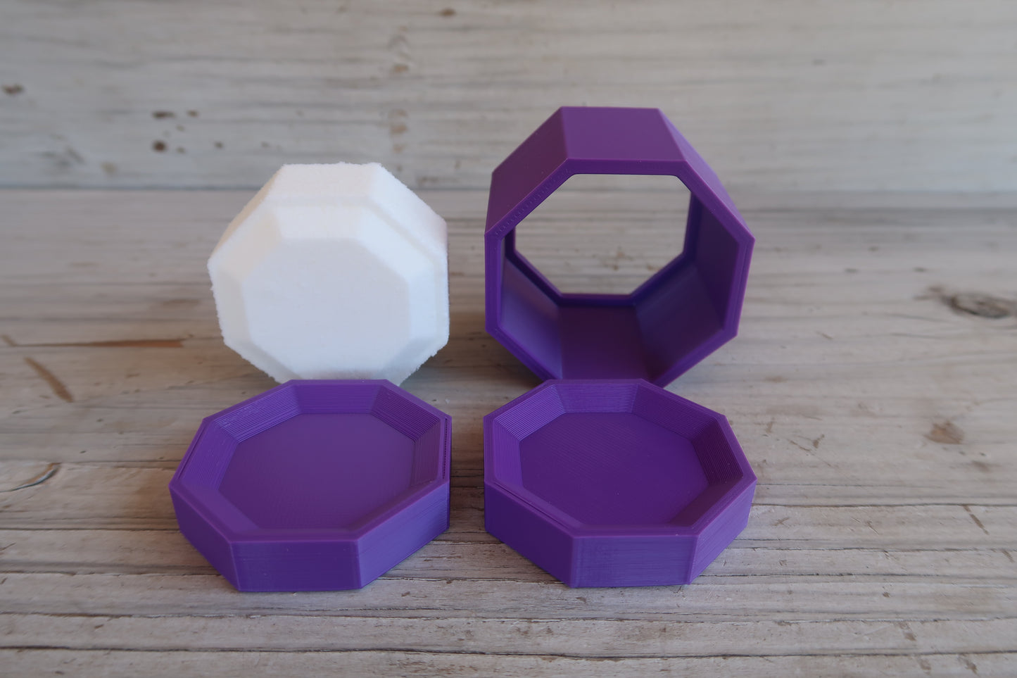 Octagon Bath Bomb Mold