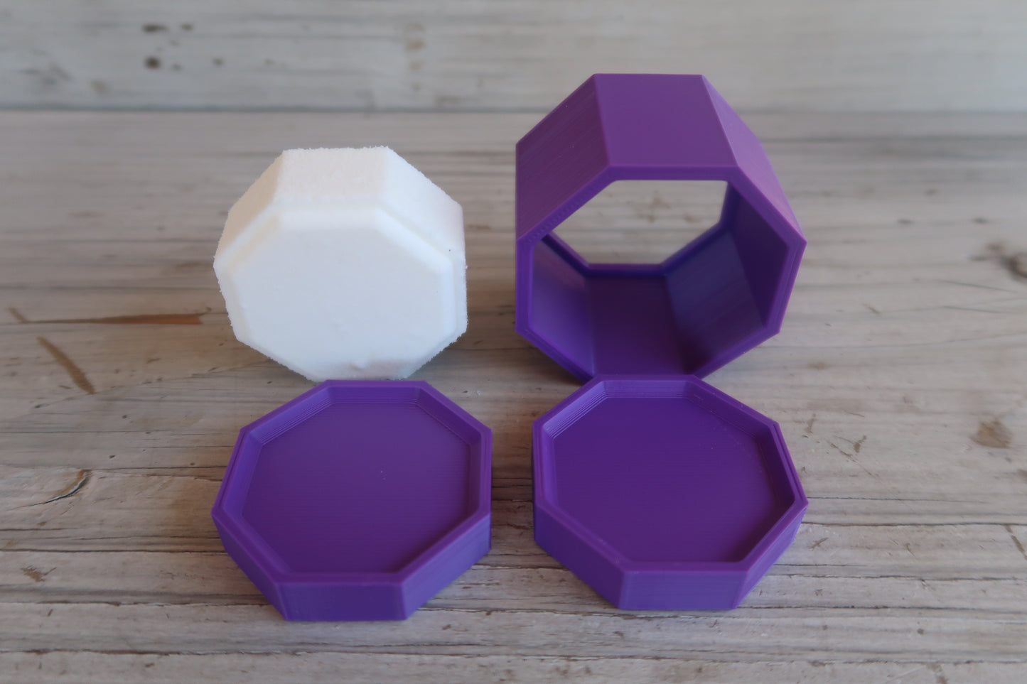 Octagon Bath Bomb Mold