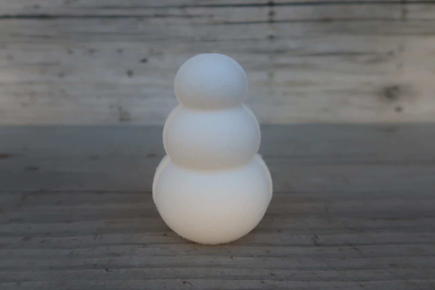 Upright Snowman Bath Bomb Mold