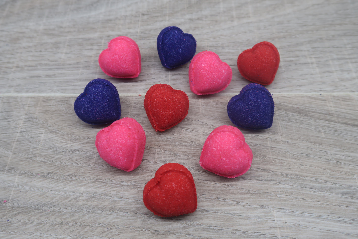 Heart Quad Bath Bomb Mold