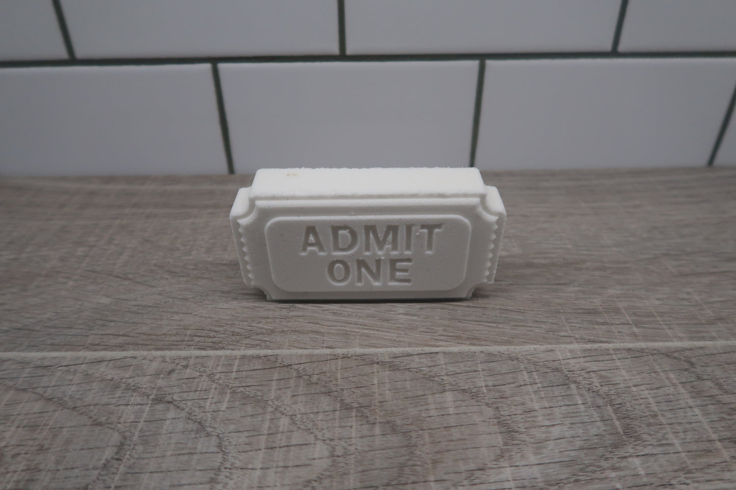 Ticket Bath Bomb Mold