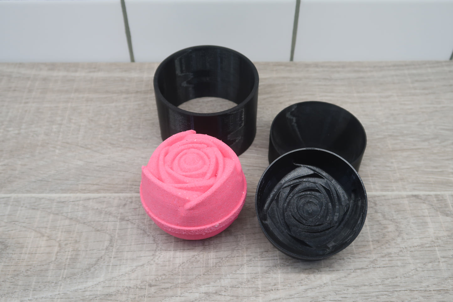 3D Rose Bath Bomb Mold