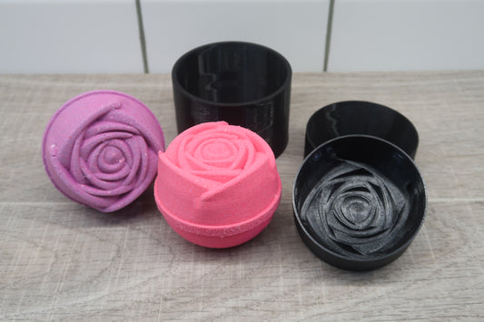 3D Rose Bath Bomb Mold