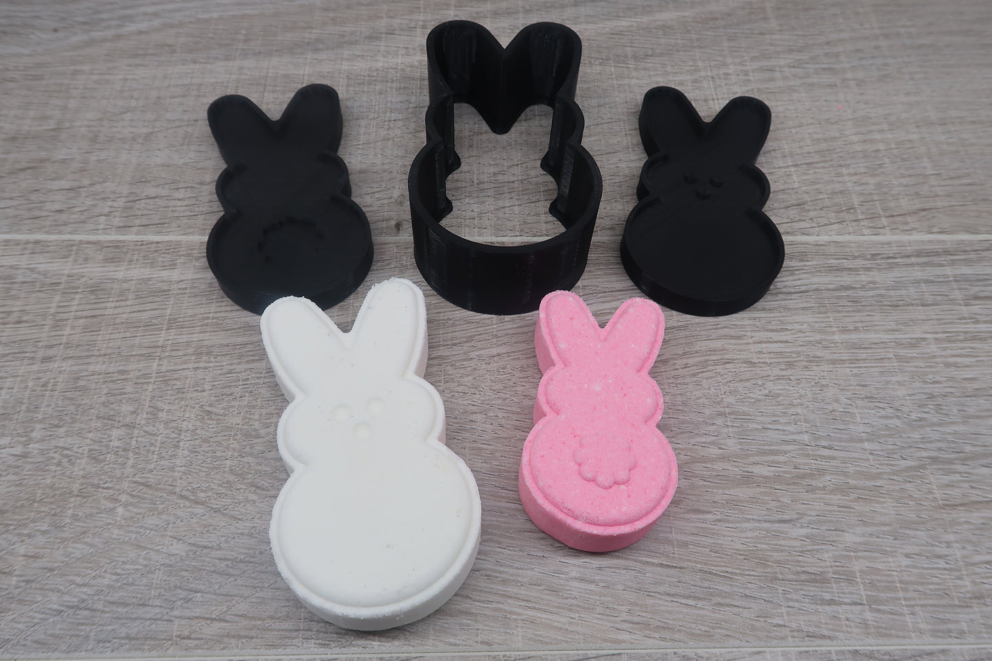 Peep Bunny Tail Bath Bomb Mold