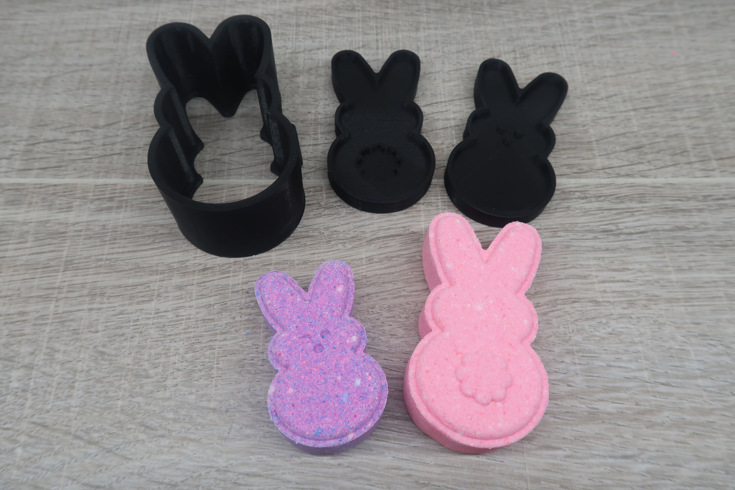 Peep Bunny Tail Bath Bomb Mold