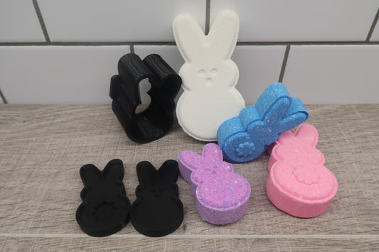 Peep Bunny Tail Bath Bomb Mold