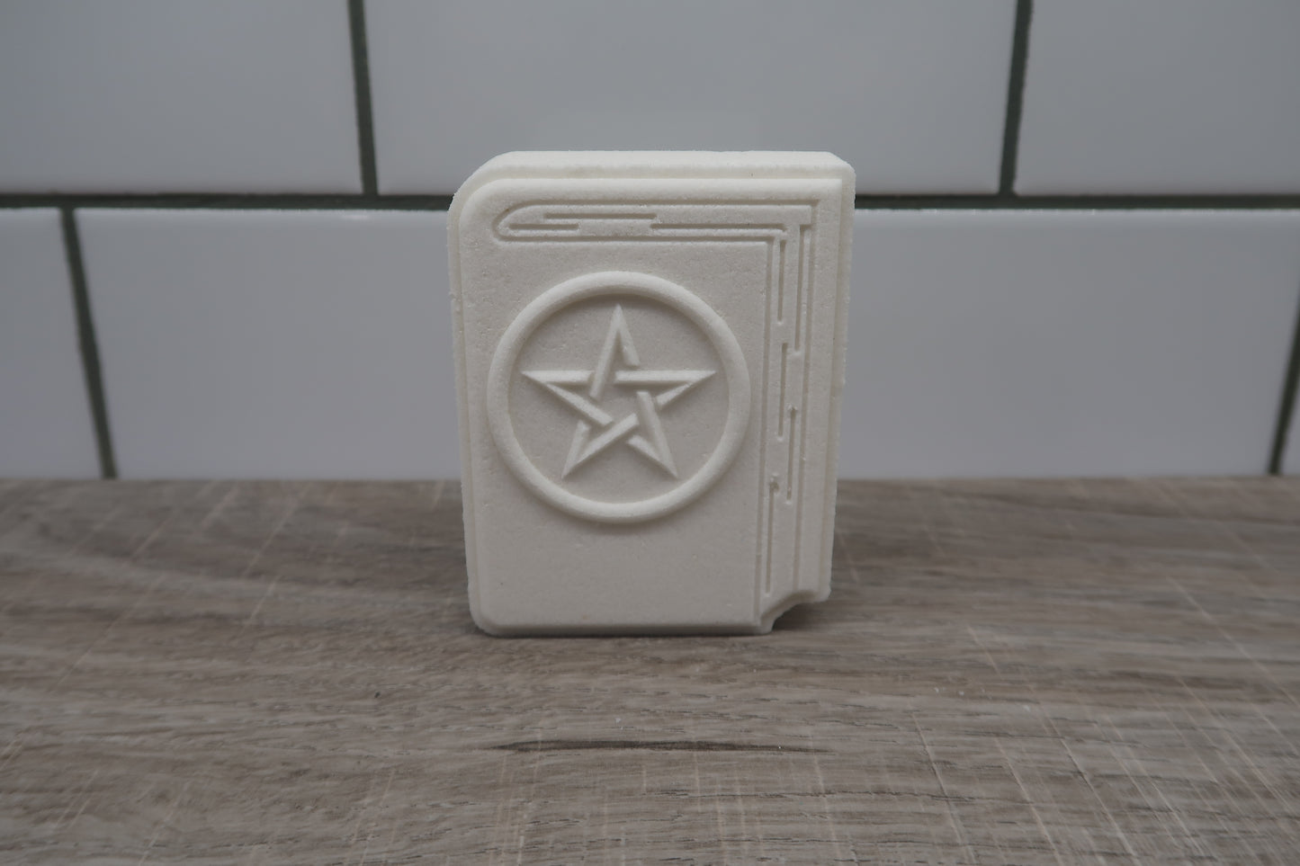 Pentagram Book Bath Bomb Mold