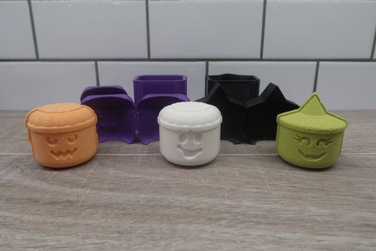 Halloween Buckets Bath Bomb Mold