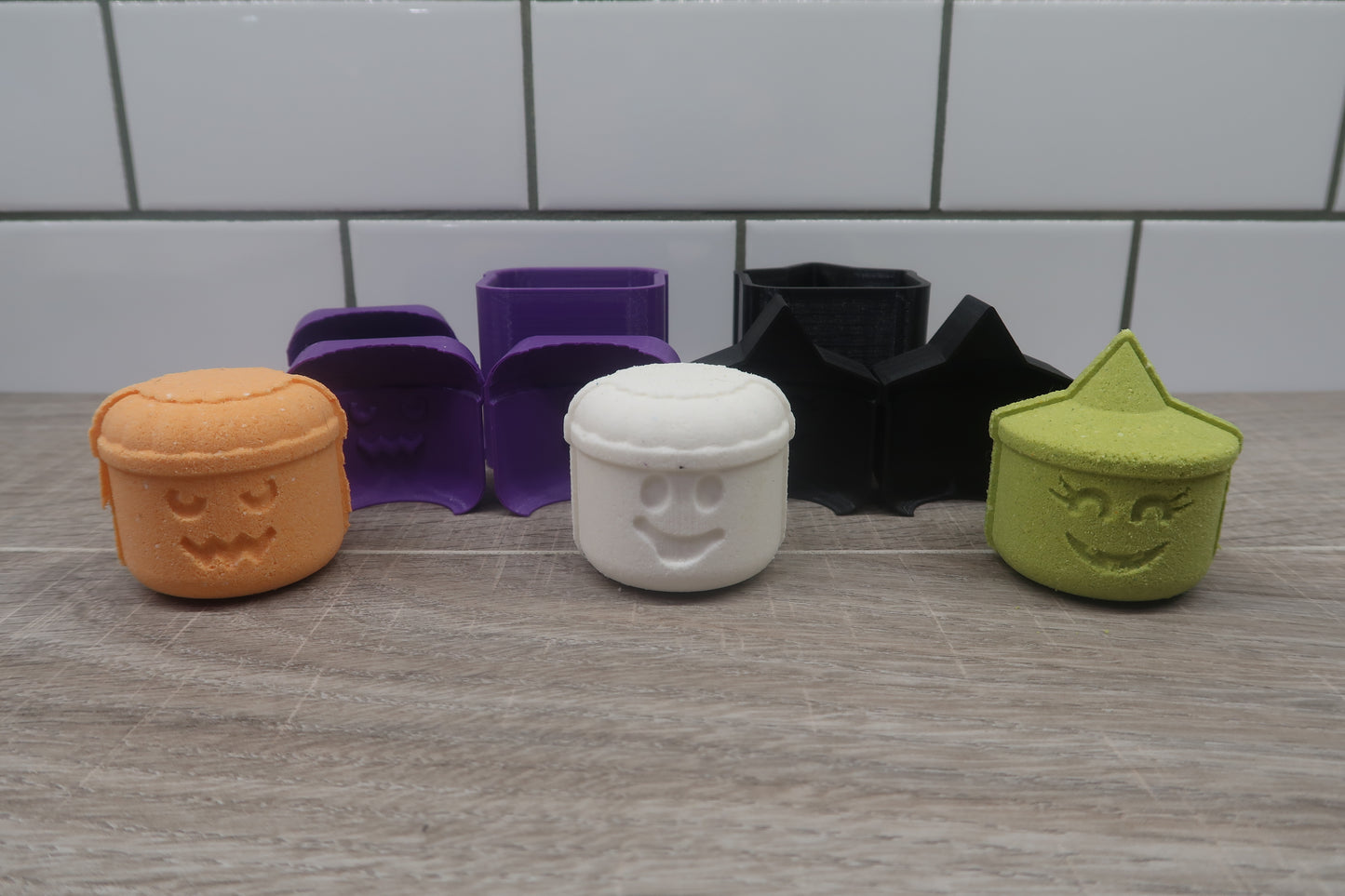 Halloween Buckets Bath Bomb Mold