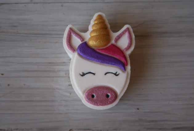 Unicorn Head Bath Bomb Mold