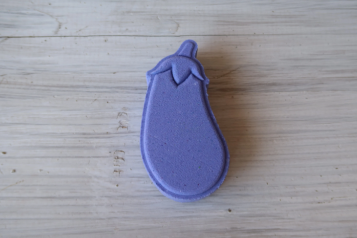 Eggplant Bath Bomb Mold