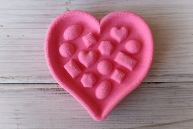 Box Of Chocolates Bath Bomb Mold