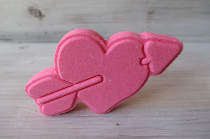 Arrow Heart Bath Bomb Mold