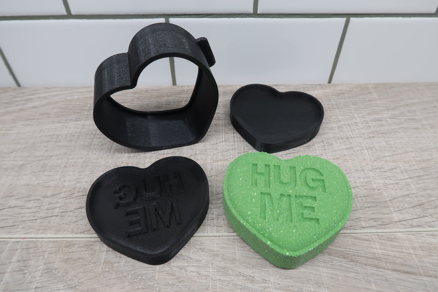 New Conversation Heart Bath Bomb Mold